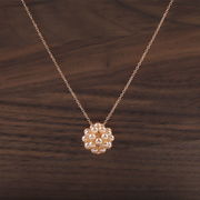 2025年新作 フラーレンネックレス 18k真金コーティング パールネックレス